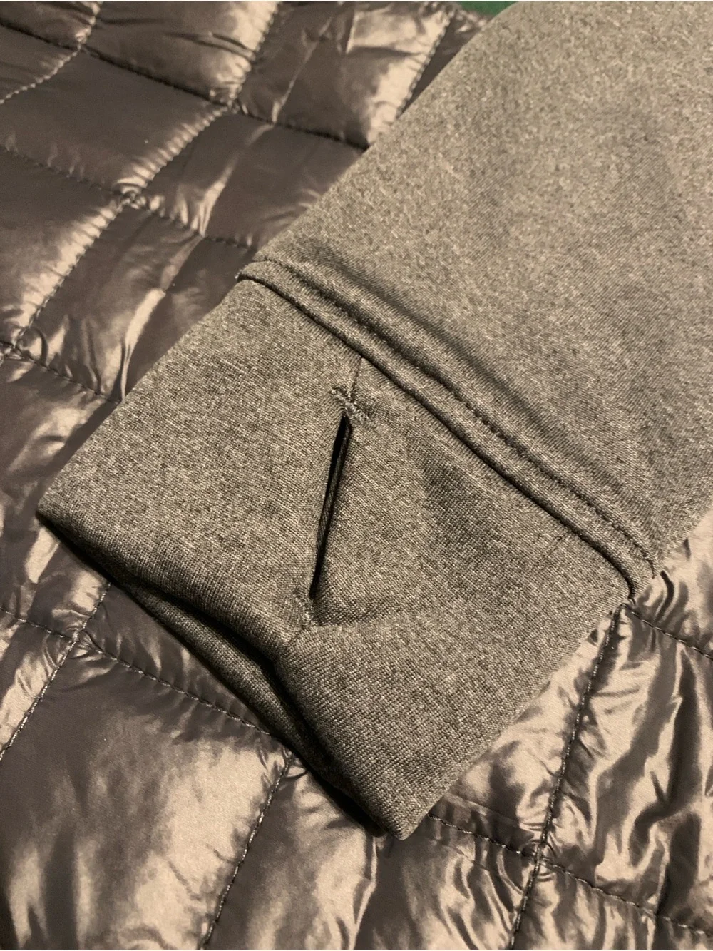 N/A lightweight quilted